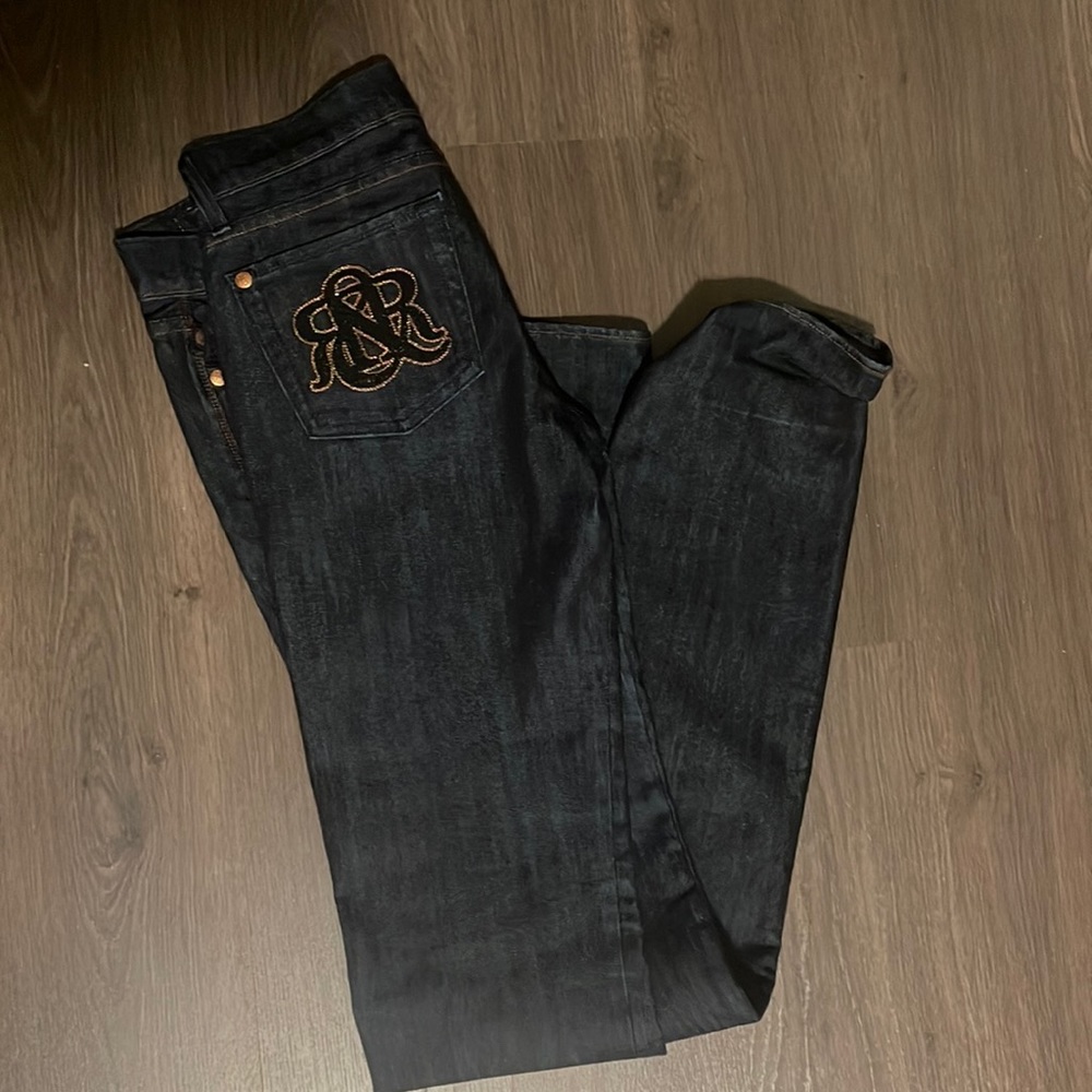 RARE FIND rock & republic low rise straight leg jeans